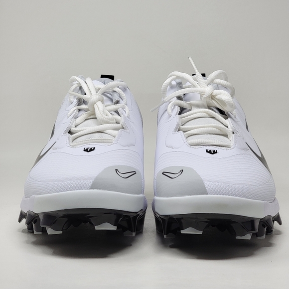 Nike Force Trout 9 MCS White Silver Baseball Cleats FZ0915-102 Men\'s Size 12 New main image 5